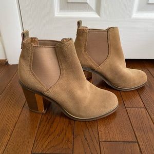 Kate & Mel Suede Ankle Booties